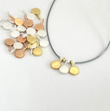 Round Drop Pendant Necklace