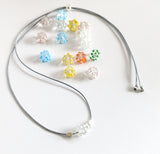 Dotted Glass Necklaces